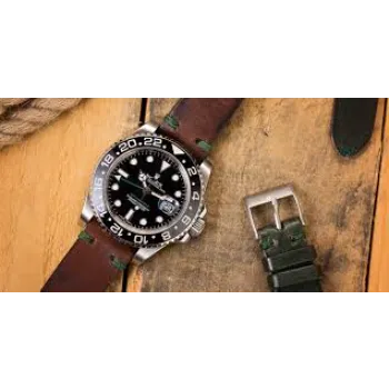  Rolex Gmt Master Ii Suede Strap