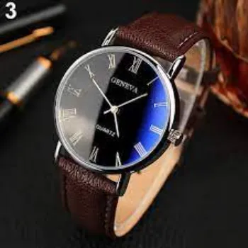 Genevas 110 Montre Ceinture Homme Mode Blu ray Roman b6202