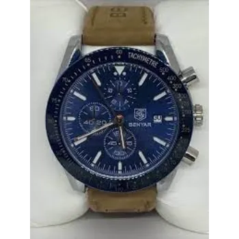 Mens Luxury Silicone Strap Waterproof Sports Watch