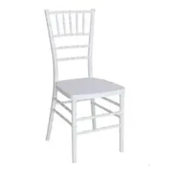 White, Iron  Chaivari Chair 
