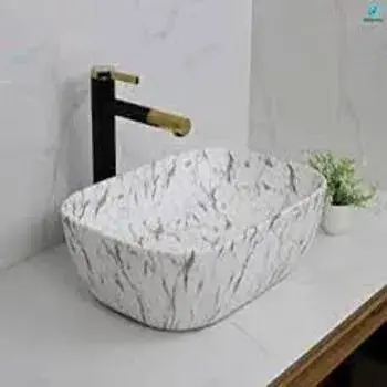 Ceramic Printed Basin