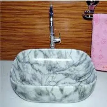 Rectangular Ceramic Wash Basin