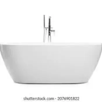 Round, Ceramic Bath Tub