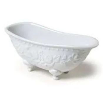Ceramic Bath Tub White Color 