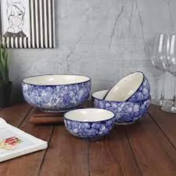Ceramic Bowl Printed 