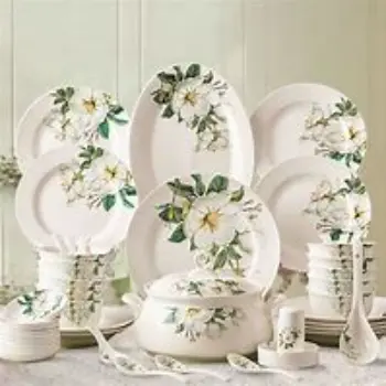 Solid Ceramic Dinner Set