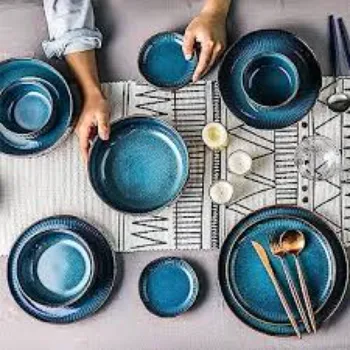 A N Ceramic Dinner Set