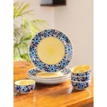 Pooja Ceramic Dinner Set