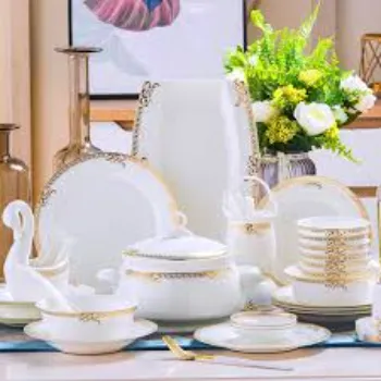 Rust Proof Ceramic Dinner Set
