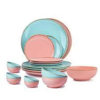 Plain Ceramic Dinner Set