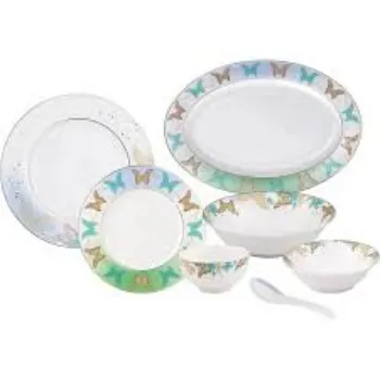 Printed Ceramic Dinner Set