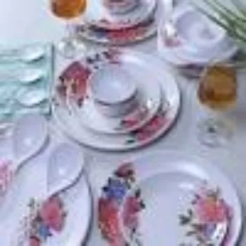 Shiv Rudraksh Ceramic Dinner Set