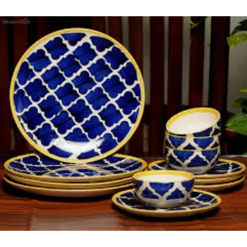 Ceramic Dinner Set Printed Color