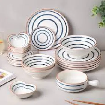 Veerbhadreshwar Agarbatti Ceramic Dinner Set