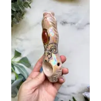 Solid ceramic Smoking Pipe