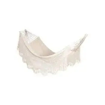 White Modern Designer Cotton Hammock