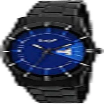 Evelyn Blue dial Black Chain Watch