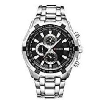  Curren 8023 Mens Waterproof Quartz Steel Wrist Watch