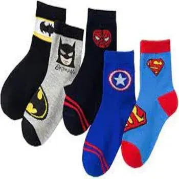 Super Hero Ankle Socks