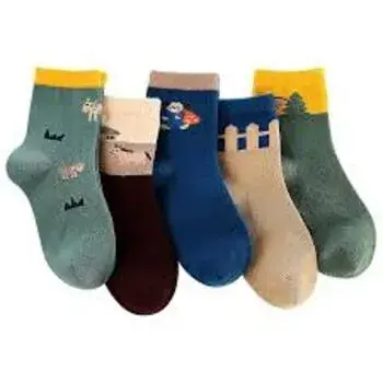 Multicolor Children Socks