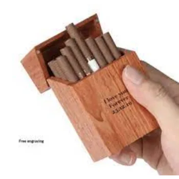 Polished Cigarette Card Holder