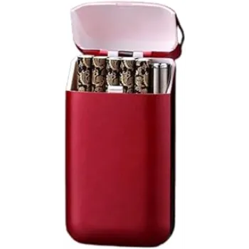 Multicolor Cigarette Case Lighter
