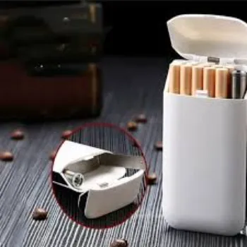 Rising Cigarette Case Lighter