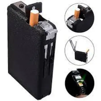 Dustchaat Cigarette Case Lighter