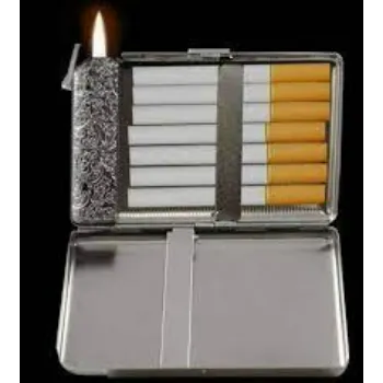 Polished Cigarette Case Lighter