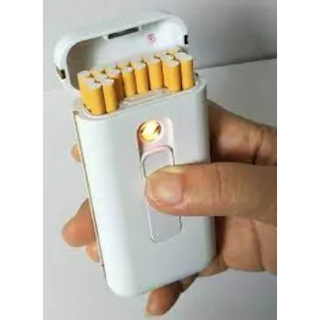 Polished Cigarette Case Lighter
