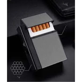 Polished Cigarette Case Lighter