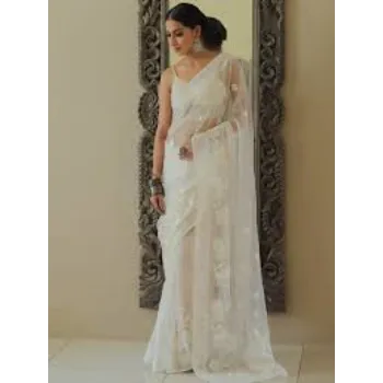 Attractive Classic Embroidery Sarees