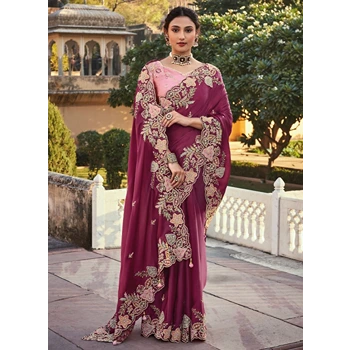 Embroidered Style Classic Sarees