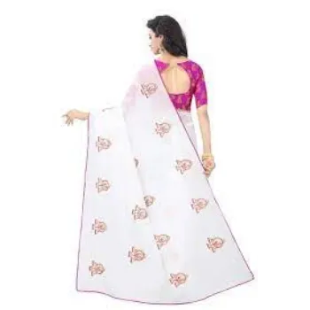 Elegant Look Classic Embroidery Saree