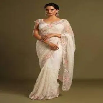 Classic Designer Embroidery Sarees