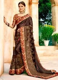 New Style Classic Embroidery Sarees