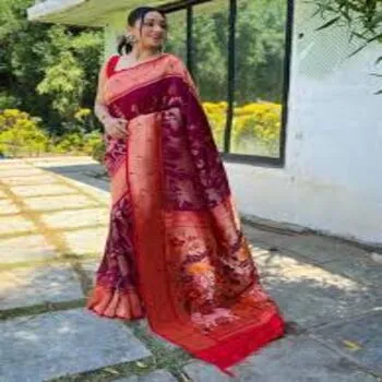 Classic Party Wear Embroidered Sarees 