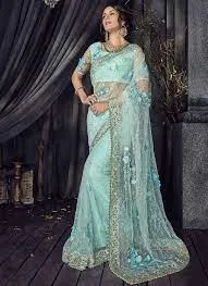 Classic Embroidery Sarees For Women