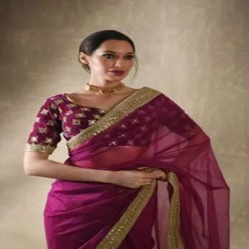 Newly Designed Classic Embroidery Sarees