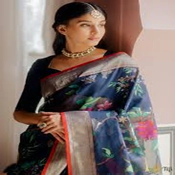 Comfortable Elegant Classic Embroidery Saree