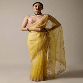 Elegant Look Classic Embroidery Saree