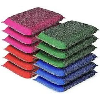 Multicolor Cleaning Scrubbers