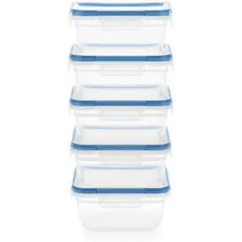 Multisize Clear Plastic Containers