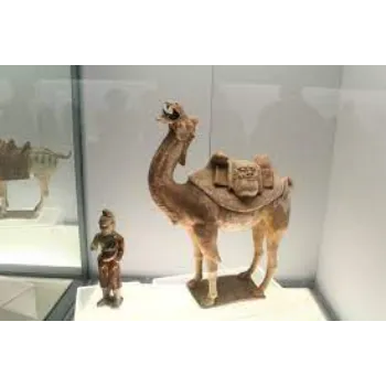 Wooden Camel Statue