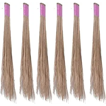 Multicolor Coconut Stick Broom