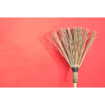 Fine Finished Coconut Stick Broom