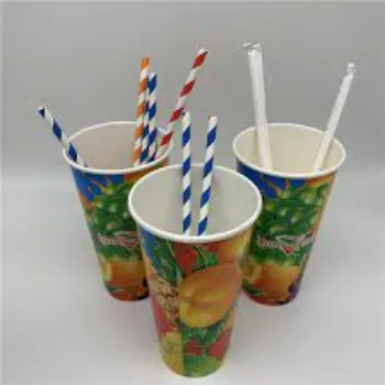 Solid Cold Drink Paper Cup