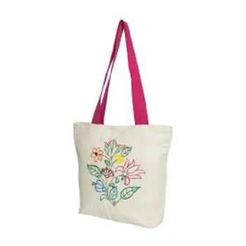 Shiny Look Comfy Embroidered Bags