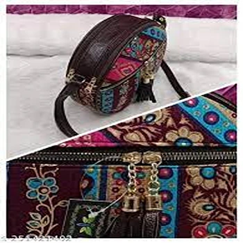 efficient Comfy Embroidered Bag