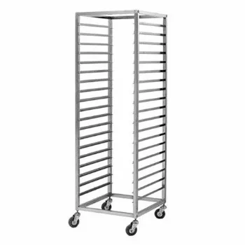Polished Commercial Kitchen Trolley